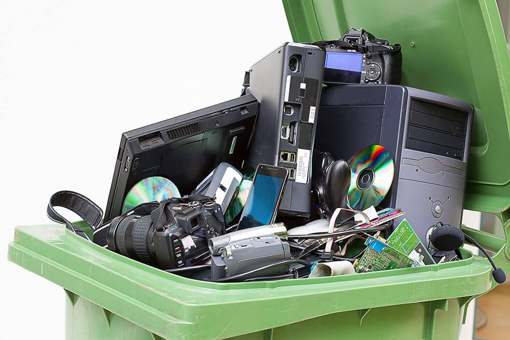 computer and electric waste