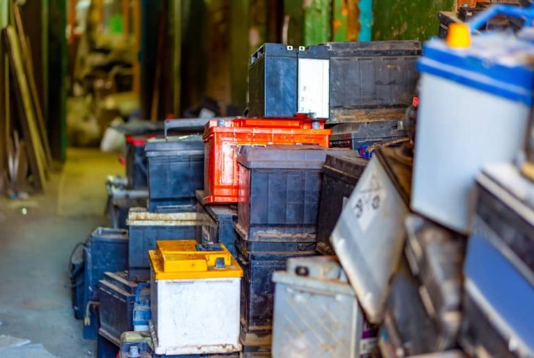 where to dispose of a used car battery